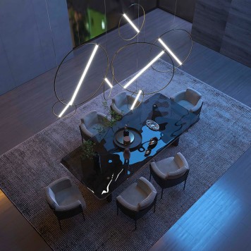 Люстра Eurosvet Element 90281/1 Bronze-1