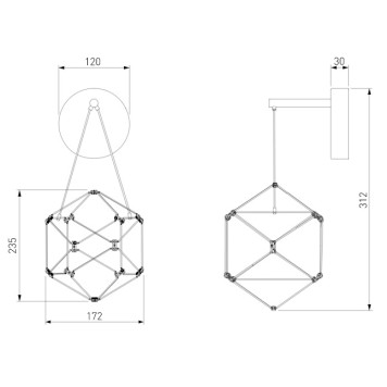 Бра Eurosvet Uma 90310/1 Copper-3