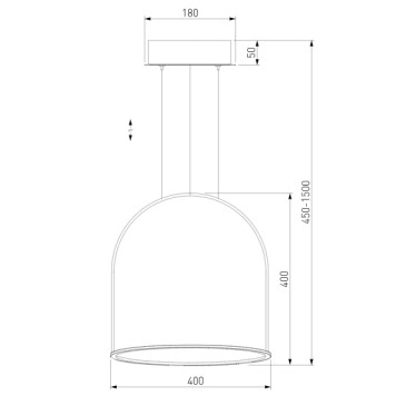 Люстра Eurosvet Over 90322/1 Black-2