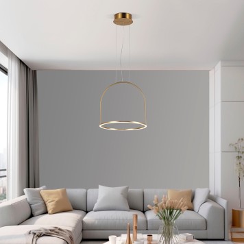 Люстра Eurosvet Over 90322/1 Brass-1