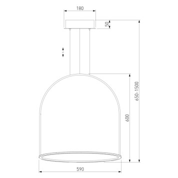 Люстра Eurosvet Over 90323/1 Brass-2