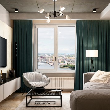 Светильник потолочный Evoluce Satta SLE103602-06-1