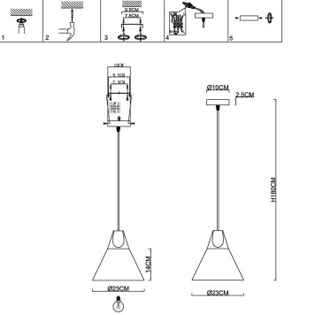 Люстра Evoluce Modica SLE125113-01-5