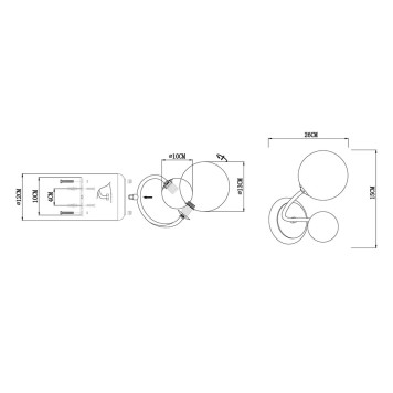 Бра Evoluce Formae SLE220911-02-4