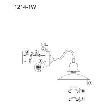 Бра Favourite Magrib 1214-1W-3