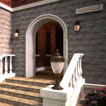 Уличный настенный светильник Favourite Guards 1336-1W-5