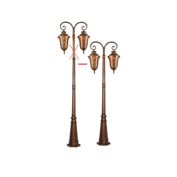 Уличный фонарь Favourite Luxus 1495-2F-4