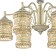 Светильник потолочный Favourite Arabia 1623-6P
