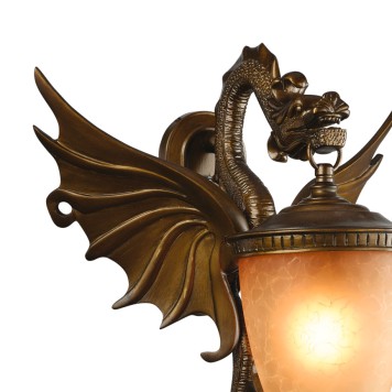 Уличный настенный светильник Favourite Dragon 1717-1W-1