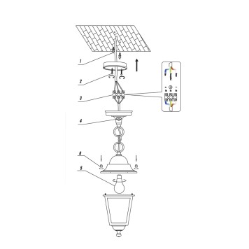 Уличный потолочный светильник Favourite Leon 1814-1P-4