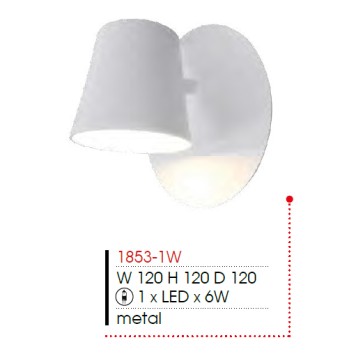 Бра Favourite Conus 1853-1W-1