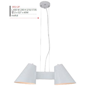 Люстра Favourite Conus 1853-2P-1