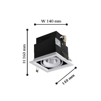 Светильник точечный Favourite Flashled 1985-1C-6