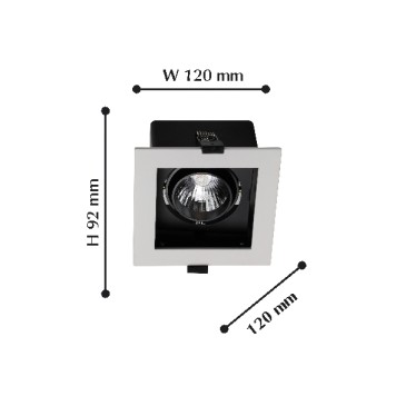 Светильник точечный Favourite Flashled 1988-1C-1