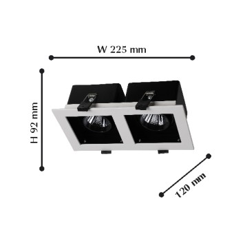Светильник точечный Favourite Flashled 1988-2C-2