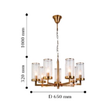 Люстра Favourite Assembly 2060-7P-3