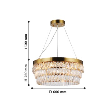 Люстра Favourite Magnitudo 2206-12P-2