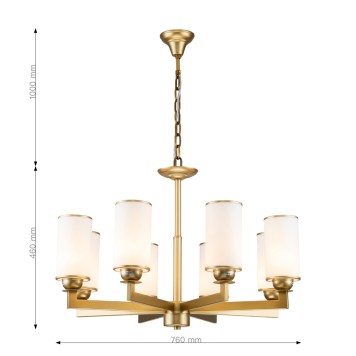 Люстра Favourite Sollemnis 2621-8P-2