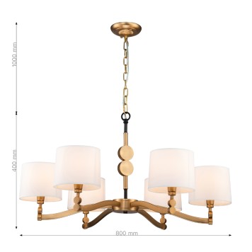 Люстра Favourite Roshe 2624-6P-1