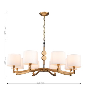 Люстра Favourite Roshe 2624-8P-1