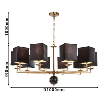 Люстра Favourite Diva 2822-10P-2