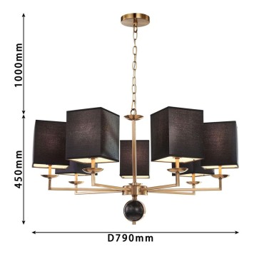 Люстра Favourite Diva 2822-7P-3