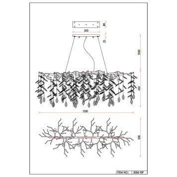 Люстра Favourite Brillo 3056-10P-7