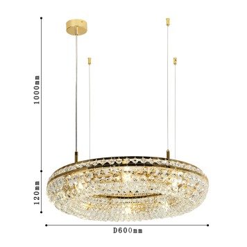 Люстра Favourite Monilibus 4015-8P-2