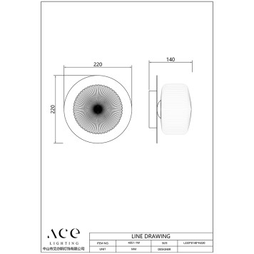 Бра Favourite Malinconia 4051-1W-6