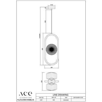 Люстра Favourite Malinconia 4051-2P-6