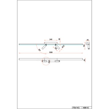 Светильник потолочный Favourite Reticenza 4089-3C-8