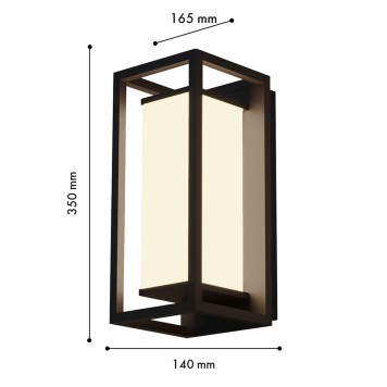 Уличный настенный светильник Favourite Barer 4385-1W-3