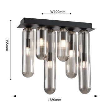 Светильник потолочный Favourite Stalactit 4454-6P-6