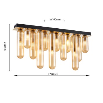Светильник потолочный Favourite Stalactit 4455-12P-6