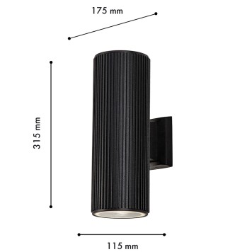 Уличный настенный светильник Favourite Pola 4513-2W-4