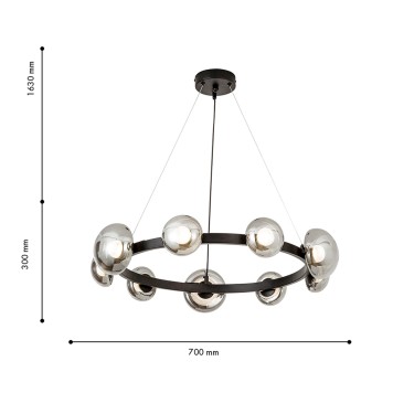 Люстра Favourite Svamp 4517-9P-2