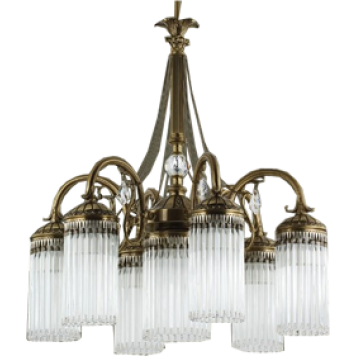 Люстра Kutek Fiore FIO-ZW-6+1(P)-5