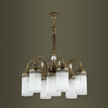 Люстра Kutek Fiore FIO-ZW-6+1(P)