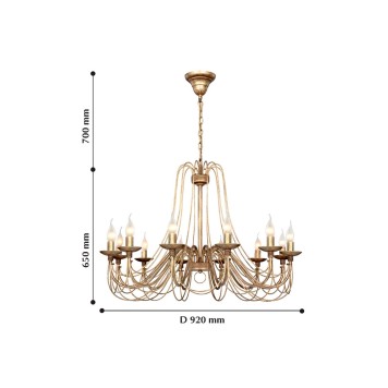 Люстра F-Promo Chateau 2163-12P-7