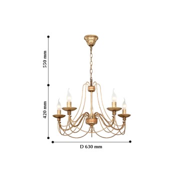 Люстра F-Promo Chateau 2163-5P-4