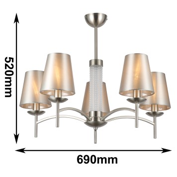Светильник потолочный F-Promo Velum 2906-5P-1