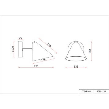 Бра F-Promo Trikoniya 3089-1W-3