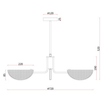 Люстра F-Promo Harsh 4082-5P-6