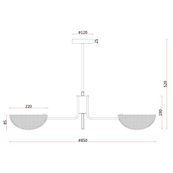 Люстра F-Promo Harsh 4082-7P-6
