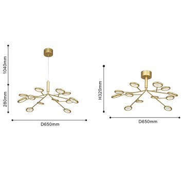 Люстра F-Promo Mugs 4253-12P-2