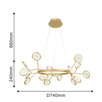 Люстра F-Promo Mugs 4253-15P-1