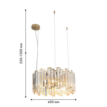 Люстра F-Promo Steg 4484-4P-2