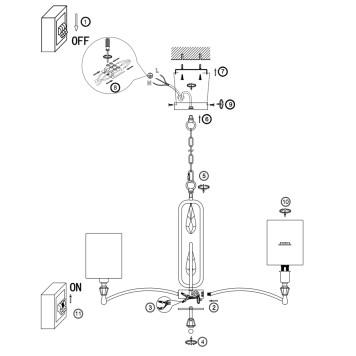 Люстра Freya Riverside FR1007PL-07N-4