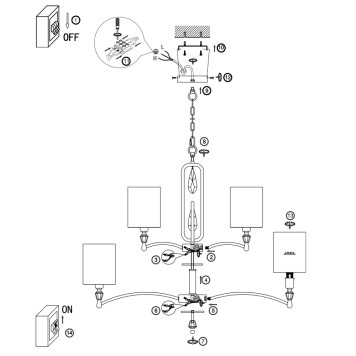 Люстра Freya Riverside FR1007PL-12N-1