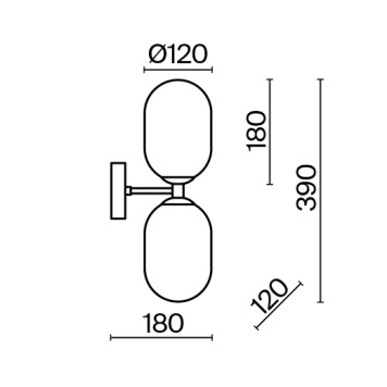 Бра Freya Sharlot FR1012WL-02BS-8